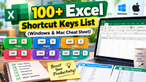 Excel Shortcut Keys